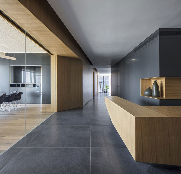 會議公司辦公室前臺裝修設計效果圖