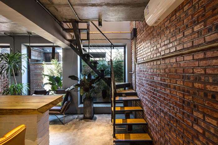 鄉村民宿樓梯設計效果圖