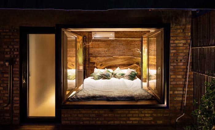 鄉村民宿單間設計效果圖