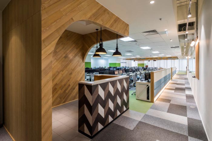 開發中心過道裝修設計效果圖