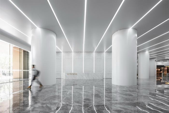 上海寶鋼辦公樓大廳設計方案