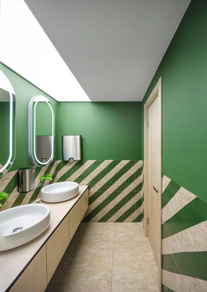 二（2）層辦公樓衛生間設計方案