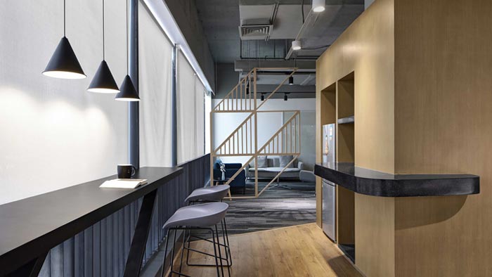 人力資源公司辦公室吧臺設計方案