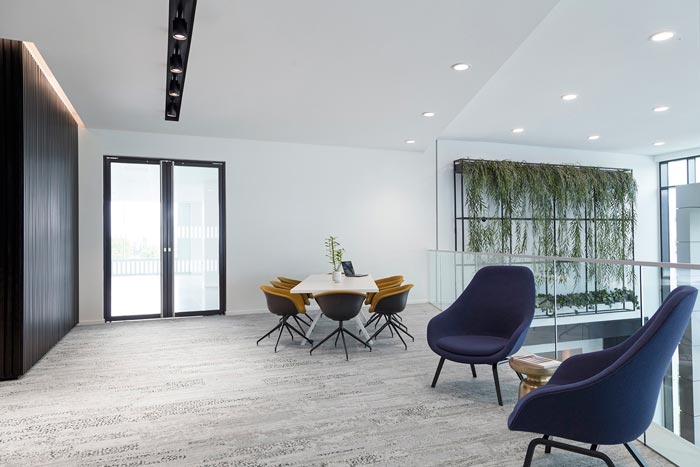 商業園辦公室交流區裝修設計效果圖